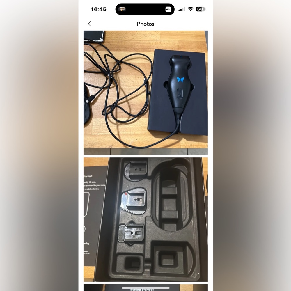 Butterfly ultrasound machine